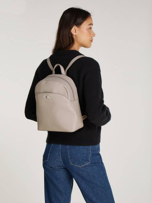 CALVIN KLEIN RE-LOCK DOME BACKPACK_MONO