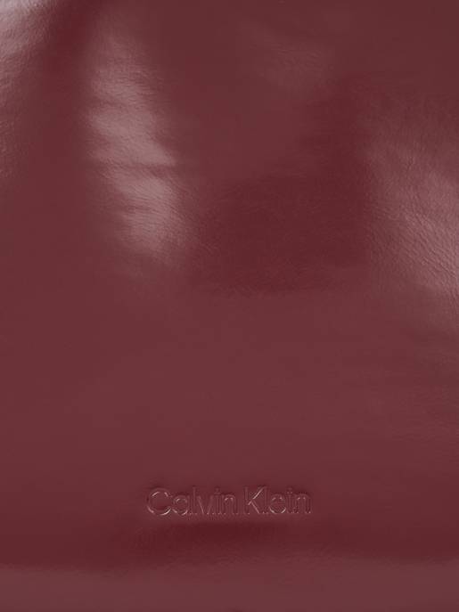 CALVIN KLEIN REFINED SCULPT SHLDER BAG_SHINY