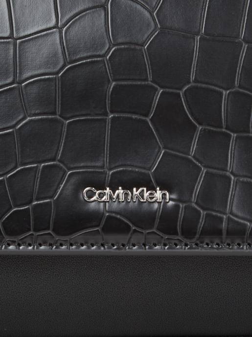 CALVIN KLEIN Schultertasche "Croco"