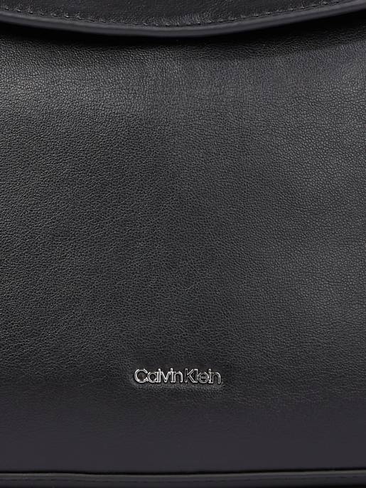 CALVIN KLEIN SOFT SCULPT SHOULDER BAG