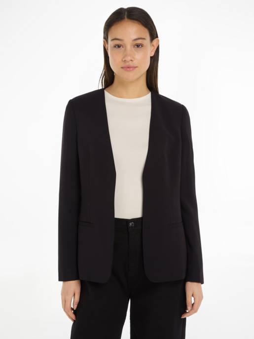 CALVIN KLEIN STRUCTURE TWILL SLIM BLAZER