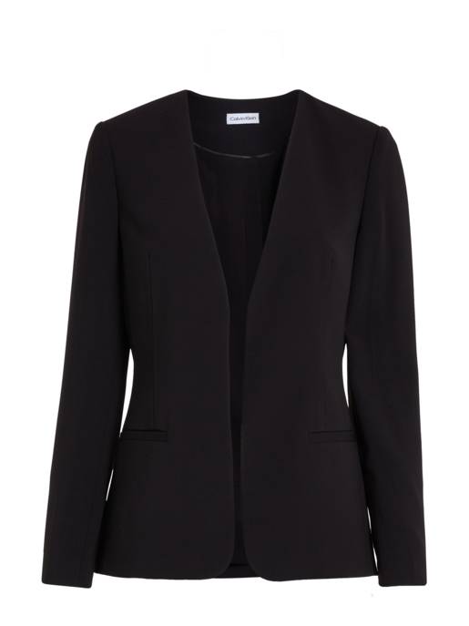 CALVIN KLEIN STRUCTURE TWILL SLIM BLAZER