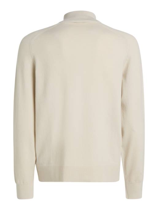CALVIN KLEIN TECH MERINO STRETCH QUARTER ZIP
