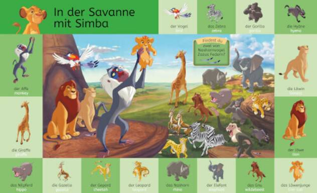 Carlsen Das Große Disney-Wörterbuch