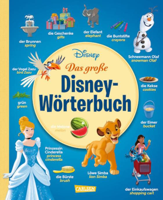 Carlsen Das große Disney-Wörterbuch