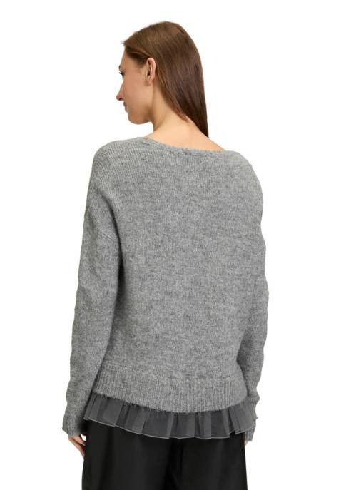 CARTOON Strickpullover Kurz 1/1 Arm