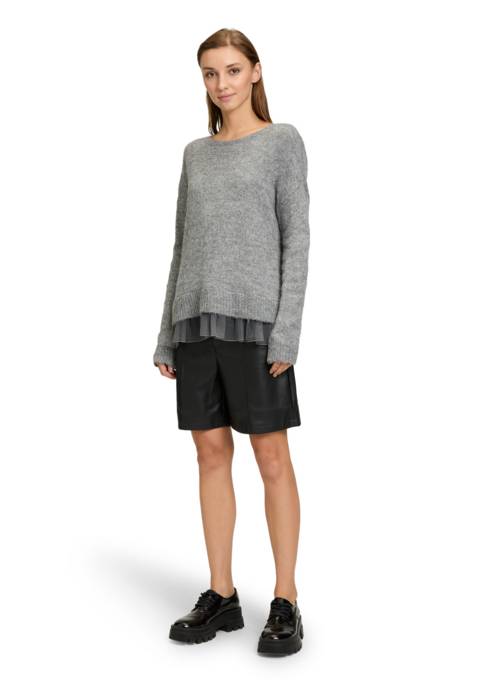 CARTOON Strickpullover Kurz 1/1 Arm