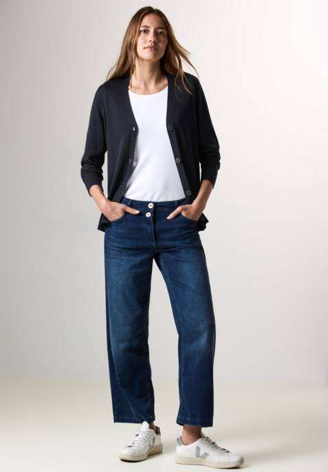 CECIL NOS_Basic Button Cardigan