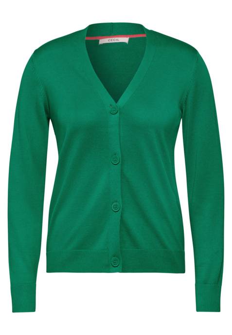 CECIL NOS_Basic Button Cardigan