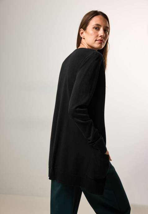 CECIL NOS_Basic Open Cardigan