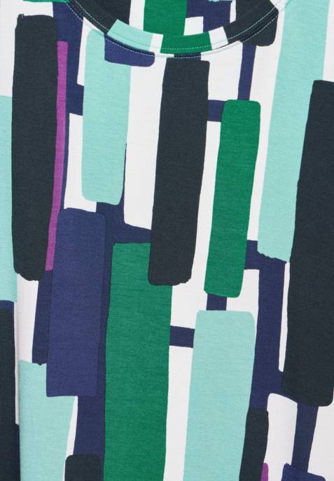 CECIL TOS Abstract Print Shirt