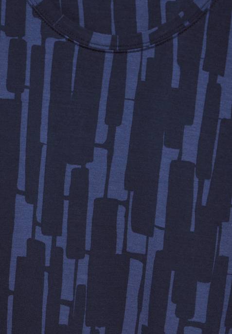 CECIL TOS Abstract Print Shirt