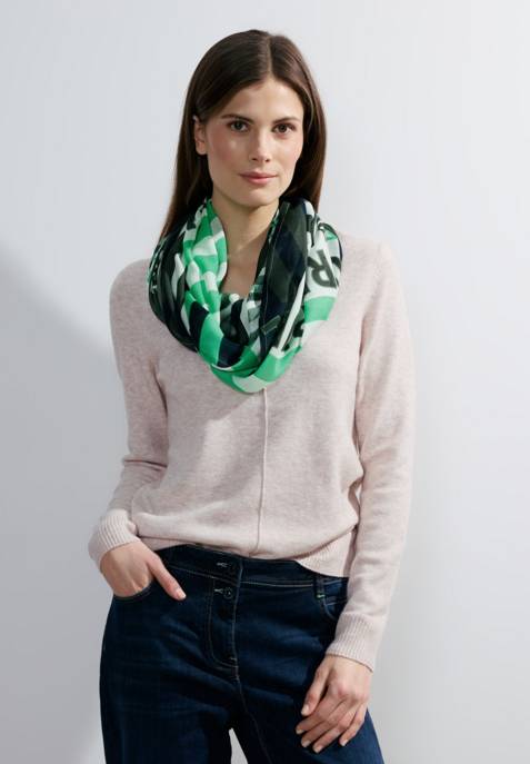 CECIL TOS Stripe Print Loop