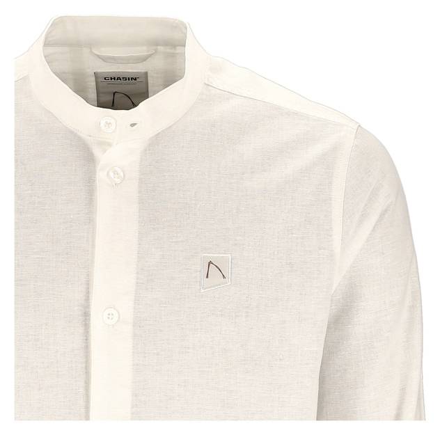 CHASIN' Leinenhemd "Mao Linen"
