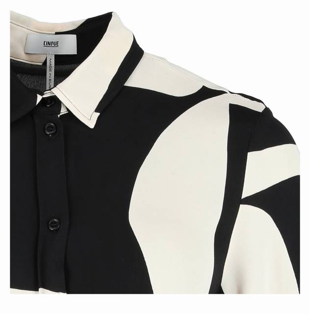 CINQUE Elegante Bluse Mit Hemdkragen