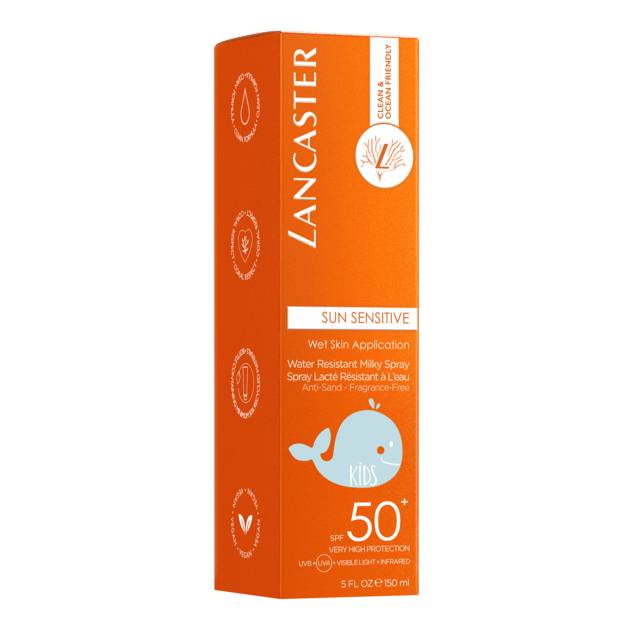 LANCASTER "Clean Sun Sensitive" Kids Milky Spray SPF 50+ 150 Ml