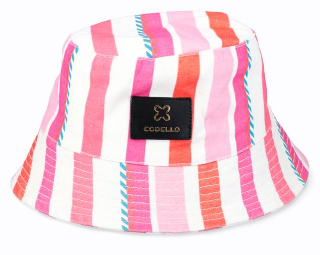 CODELLO Gestreifter Fischerhut