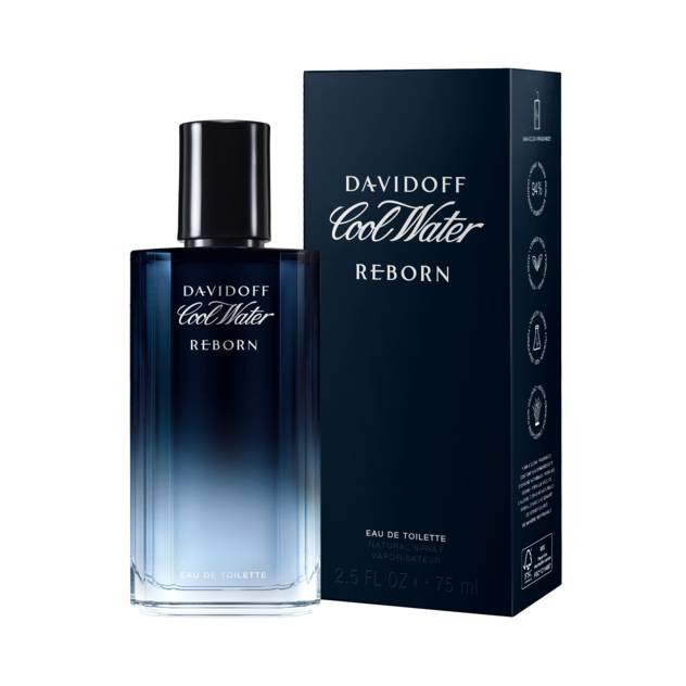 DAVIDOFF "Cool Water Reborn Man" EdT Spray 75 Ml