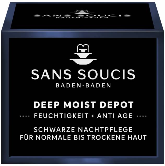 Sans Soucis "Deep Moist Depot" Schwarze Nachtpflege 50 Ml