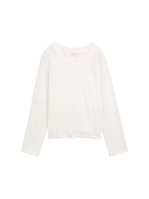 DENIM Tom Tailor boucle longsleeve T-Shirt