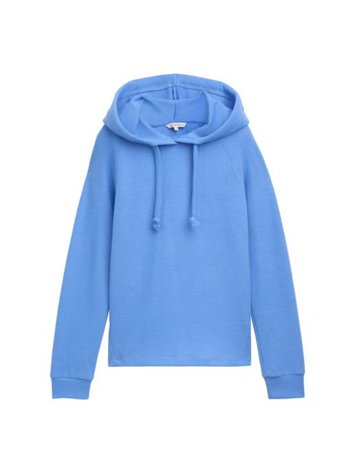 DENIM Tom Tailor Cozy hoodie with strings