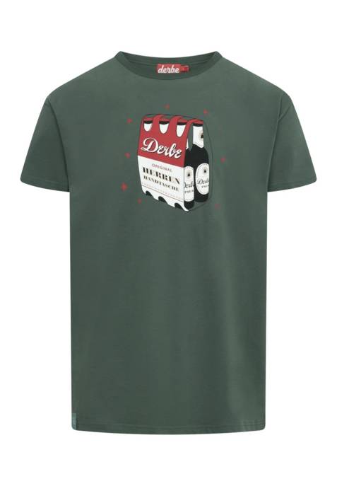 DERBE T-Shirt "Herrenhandtasche"