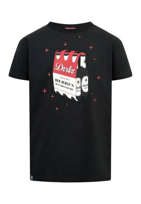 DERBE T-Shirt "Herrenhandtasche"