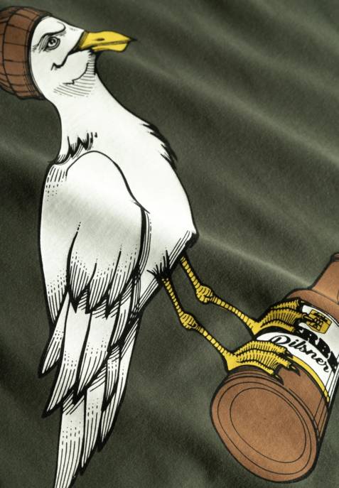 DERBE T-Shirt "Sturmmöwe"