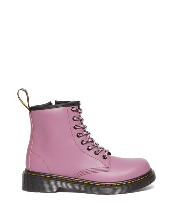 Dr. Martens Kinderstiefel "1460 J Muted Purple Ro"