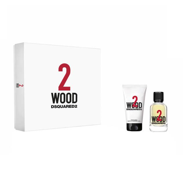 DSQUARED2 "2Wood" Set EdT 30 ml + Duschgel 50 ml