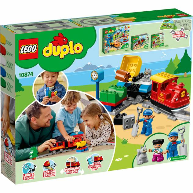 Duplo LEGO® DUPLO® Set „Dampfeisenbahn“ (10874)