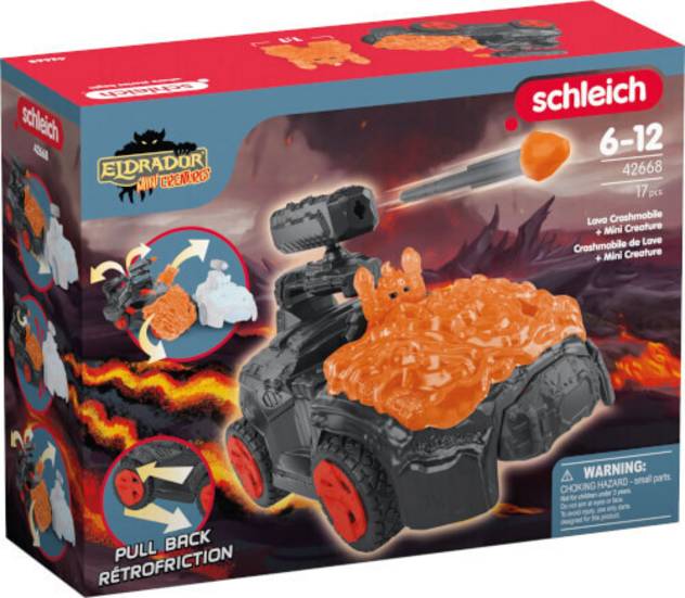 Eldrador Lava-Crashmobil Mit Mini Creature