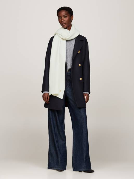 Tommy Hilfiger Eleganter Schal Für Stilbewusste Frauen