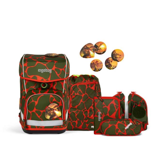 ERGOBAG ergobag Cubo Light Set FeuerspeiBär Lumi Edition