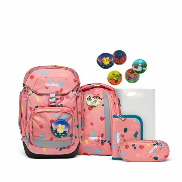 ERGOBAG pack Schulranzen-Set "ZitronenfaltBär"