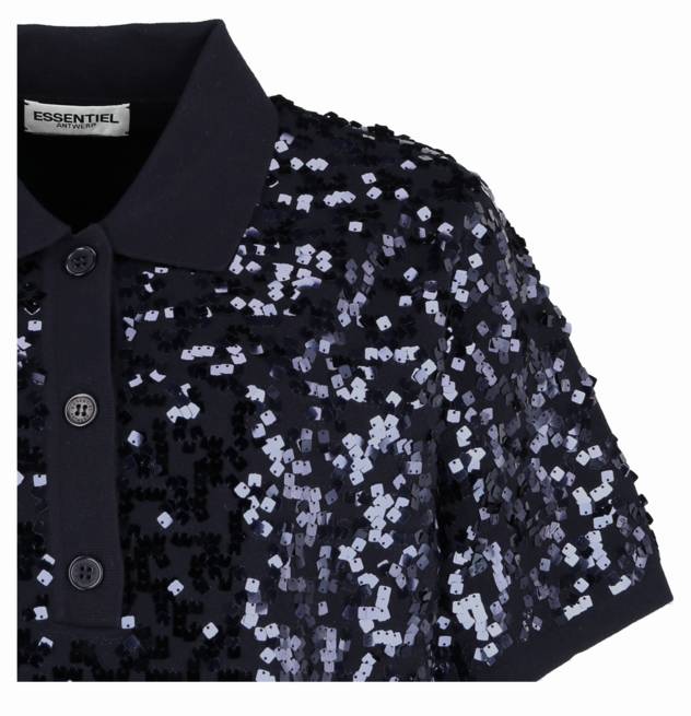 ESSENTIEL ANTWERP Poloshirt "Glitz"