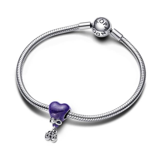 PANDORA Farbwechselndes Gender Reveal Mädchen Charm
