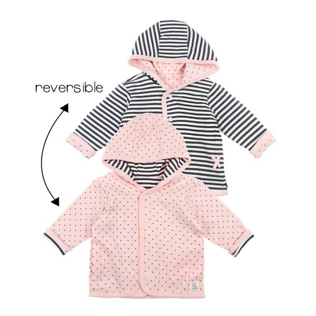 FEETJE Wendejacke mit Kapuze - Dots