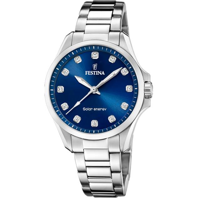 FESTINA Festina Damen Solar Energy F20654/4 Edelstahl