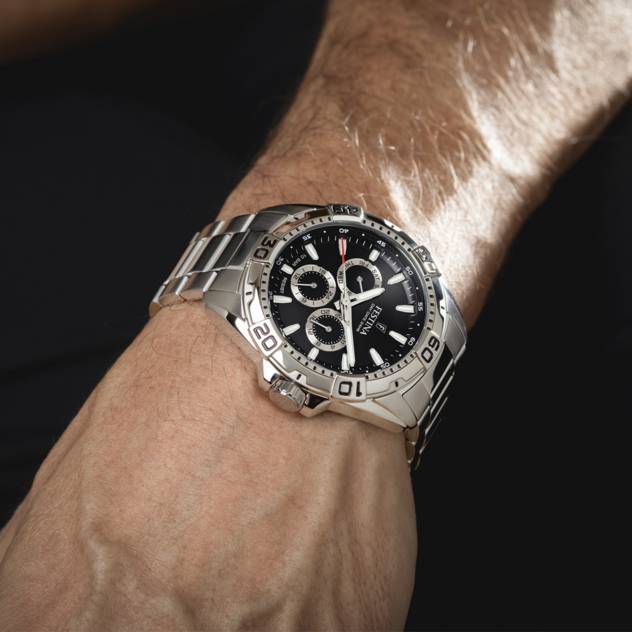 FESTINA Festina Herren Uhr F20623/1 Edelstahl Armband