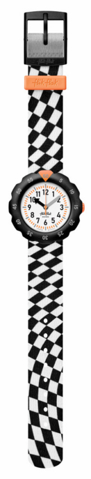 Flik Flak Uhr "Race Flag"