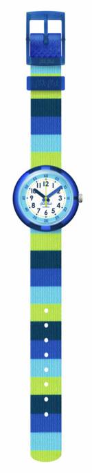 Flik Flak Uhr "Stripy Blue"