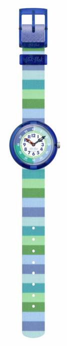 Flik Flak Uhr "Stripy Green"