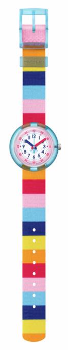 Flik Flak Uhr "Stripy Pink"