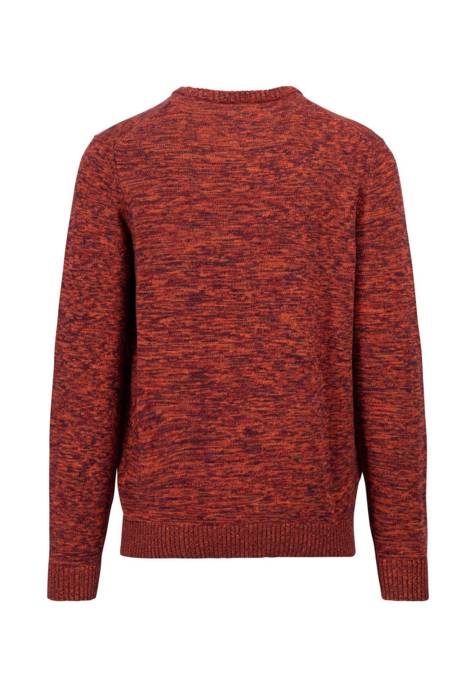 FYNCH-HATTON O-Neck, Twisted Mouliné