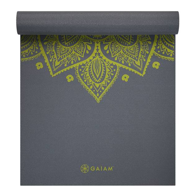 GAIAM Yogamatte "Premium Citron Sundial"
