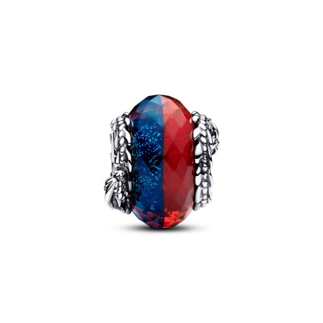 PANDORA Game Of Thrones Eis & Feuer Drachen Doppeltes Murano-Glas Charm