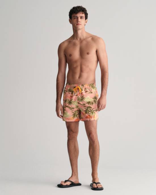 GANT HAWAII PRINT SWIM SHORTS