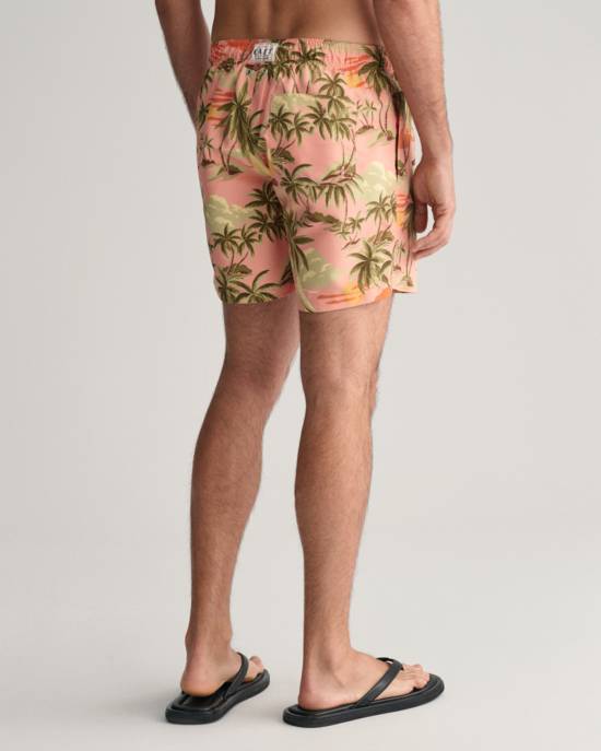 GANT HAWAII PRINT SWIM SHORTS