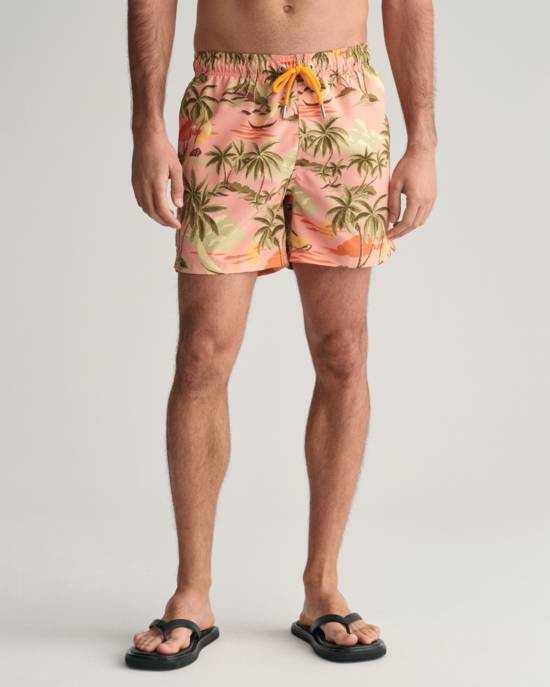 GANT HAWAII PRINT SWIM SHORTS